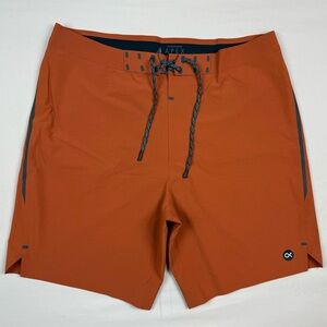 Outerknown Mens Apex Evolution Swim Trunks Sz 34 Kelly Slater Board Shorts A1